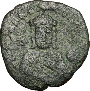 obverse: Romanus I, Lecapenus (920-944).. AE Follis, Constantinople mint, 931-344