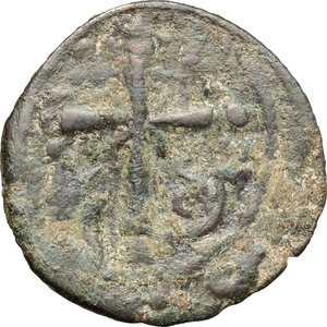 reverse: Nicephorus III Botaniates (1078-1081).. AE Follis, Constantinople mint, 1078-1081