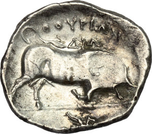 reverse: Southern Lucania, Thurium. AR Stater, 300-280 BC
