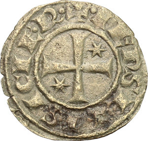 reverse: Italy..  Federico II (1197-1250).. BI Denar, Brindisi mint, 1248