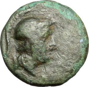 obverse: Southern Lucania, Thurium. AE, after c. 300 BC