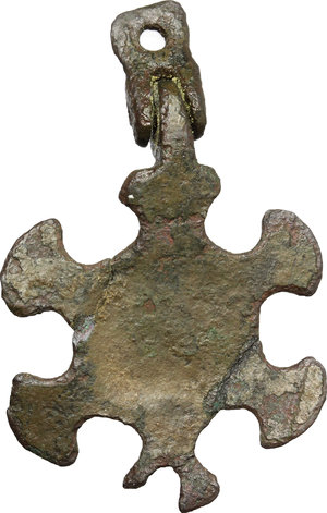 reverse: AE Applique, 5-7th century