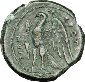 reverse: Bruttium, Brettii. AE unit, 214-211 BC