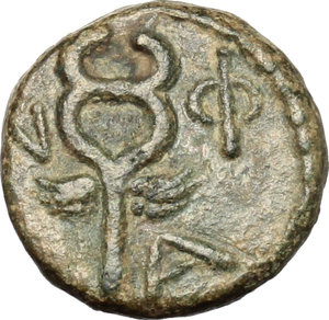 reverse: Gaul, Massalia. AE, after 49 BC