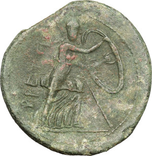 reverse: Bruttium, The Brettii. AE double, 211-208 BC