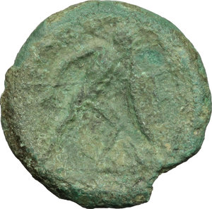 reverse: Bruttium, Brettii. AE unit, 211-208 BC