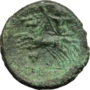 reverse: Bruttium, Brettii. AE Half, 211-208 BC