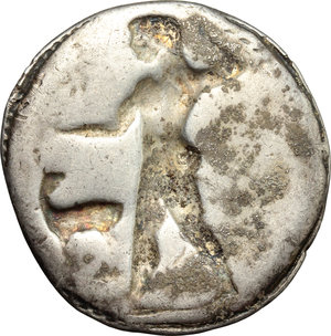 reverse: Bruttium, Kaulonia. AR Stater, 525-500 BC