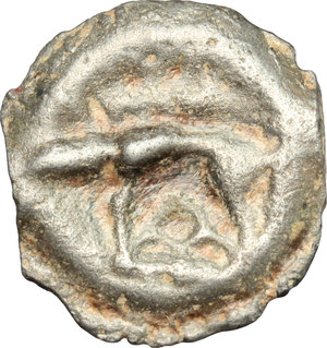 reverse: Gaul, Leuci. Cast Potin Unit, 100-50 BC