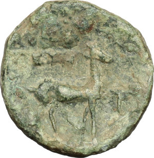 reverse: Bruttium, Kaulonia. AE, 400-388 BC