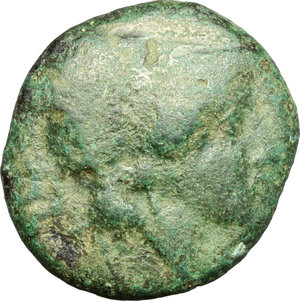 obverse: Bruttium, Hipponium. AE, c. 296 BC