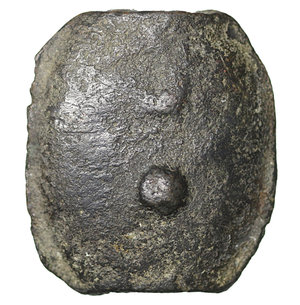 reverse: Umbria. 225-213 BC. AE Aes Grave Sextans. 21.83 gr.  – 25.4x22.4 mm. O:\ Club. R:\ Two dots. Thurlow & Vecchi 172; Haeberlin pl. 81, 39; HN Italy 54. Rare. VF+