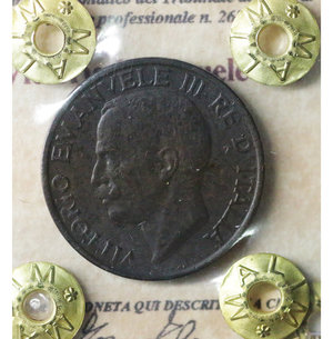 obverse: Vittorio Emanuele III. 10 Cent. 1932 SPL
