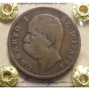 obverse: Umberto I. 10 centesimi. 1894. BB