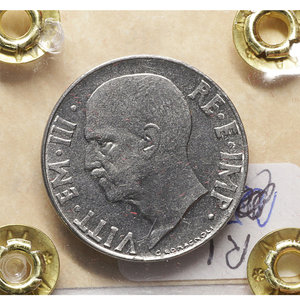 reverse: Vittorio Emanuele III. 20 Centesimi 1942. SPL . Periziata