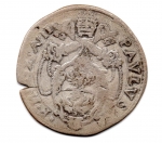 reverse: ROMA. Paolo V. 1605-1621.  Testone 1606. AG. MB. Rara. 