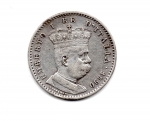 obverse: Colonia Eritrea. Umberto I (1890-1896). Lire 1 – 2/10 di Tallero 1890. Ag. NC. Quasi discreta.