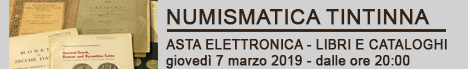 Banner Tintinna Asta Cataloghi & Libri