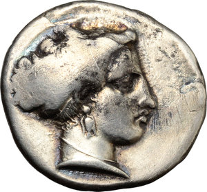 obverse: Central and Southern Campania, Neapolis. AR Stater, 300-260 BC