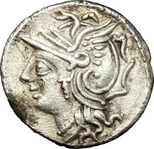 obverse: Lucius Appuleius Saturninus.. AR Denarius, 104 BC