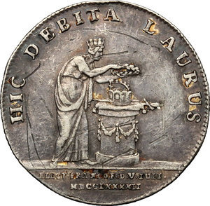 reverse: Germany.  Franz II/I (1792-1805-1835).. AR Jeton, 1792
