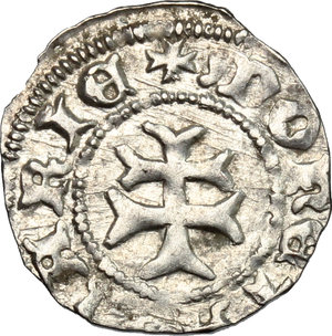 reverse: Hungary.  Maria (1382-1387).. AR Denar, 1382-1387