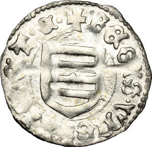 obverse: Hungary.  Sigismund (1387-1437).. AR Denar, 1387-1437
