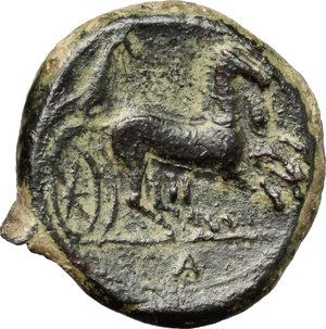 reverse: Bruttium, The Brettii. AE 20mm, c. 270 BC