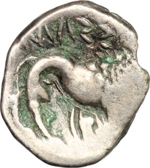 reverse: Cisalpine Gaul. AR Light Drachm, imitating Massalia 200-150 BC