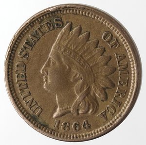 obverse: Usa. Cent 1864. AE. 