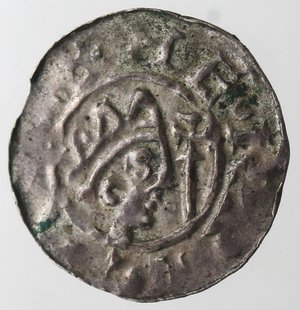 reverse: Olanda. Friesland. Graafschap. Bruno III. 1050-1057. Denaro. Ag. Dan. 502. 