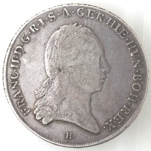 obverse: Austria. Habsburg. Francesco II d Asburgo-Lorena. Kronentaler 1796 H. Ag. 