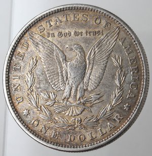 reverse: Usa. Dollaro Morgan 1880. Ag. 900. 