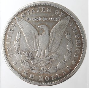 reverse: Usa. Dollaro Morgan 1881. Ag. 900. Peso gr. 26,24. qBB.