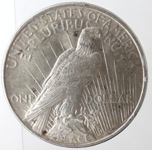 reverse: Usa. Dollaro Peace 1922. Ag. 900. Peso gr. 26,72. BB.