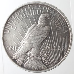 reverse: Usa. Dollaro Peace 1924. Ag. 900. Peso gr. 26,64. BB.