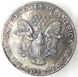 obverse: Usa. Dollaro Liberty 1988. Ag. 900. 