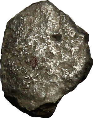 reverse: Etruria, Populonia. AR As, 3rd century BC