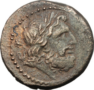 obverse: Central and Southern Campania, Capua. AE Uncia, c. 216-211 BC