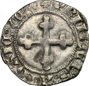 reverse: Ludovico d Acaia (1402-1418).. Quarto di grosso di  I tipo, Torino