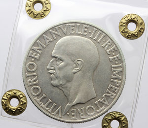 obverse: Vittorio Emanuele III (1900-1943). 20 lire 1936