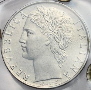 obverse: 100 lire 1956