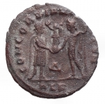reverse: Impero Romano - Massimiano (286-310). Antoniniano. Alessandria. AE. g 3,02. mm 19,8 x 20,4. qBB