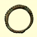 obverse: Monete Celtiche. I Celti. II-I sec. a.C. Moneta ad anello : AE. Peso 6 gr. Diametro 41 mm. BB+.