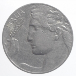 reverse: Casa Savoia. Vittorio Emanuele III. 20 centesimi 1919. Pagani 836. qBB. NC.gf