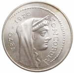 obverse: Repubblica Italiana - 1000 Lire 1970 Ag. Da serie annuale della zecca. Gig 1. qFDC-FDC