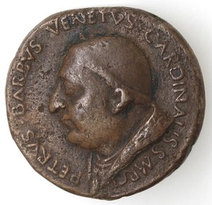 obverse: Medaglie Papali. Paolo II. 1464-1471. Medaglia 1455. AE. 
