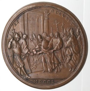 reverse: Medaglie Papali. Benedetto XIV. 1740-1758. Medaglia 1751. Anno XI. Ae. 