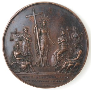 reverse: Medaglie Papali. Leone XII. 1823-1829. Medaglia 1823. Ae. 