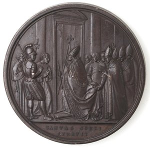 reverse: Medaglie Papali. Leone XII. 1823-1829. Medaglia 1824. Anno II. Ae. 